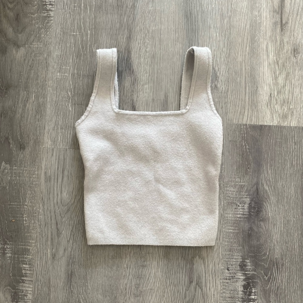 A&F Squareneck Sweater Tank
